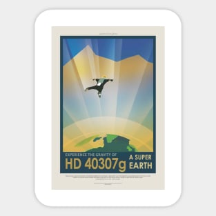 HD 40307g // JPL Sticker